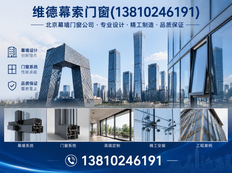 滨海新区维德幕索门窗展示图